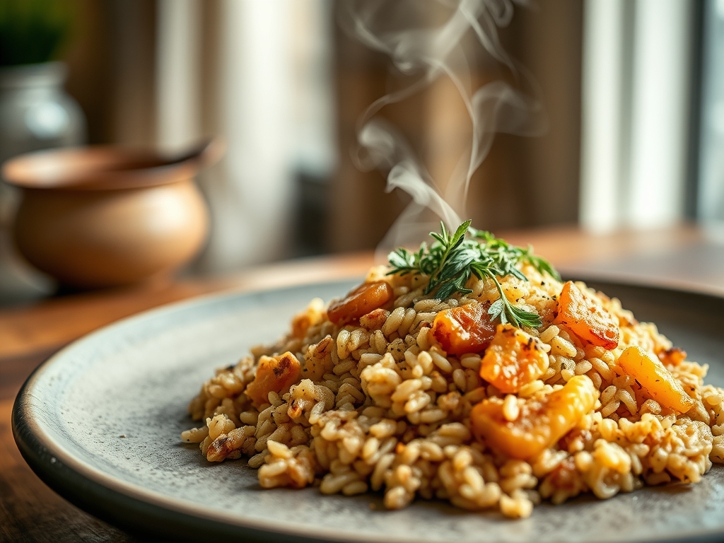 Arroz de feijão rico com costelinha