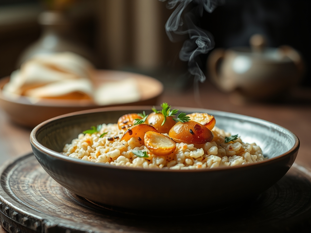 Arroz de lagosta e amêijoas