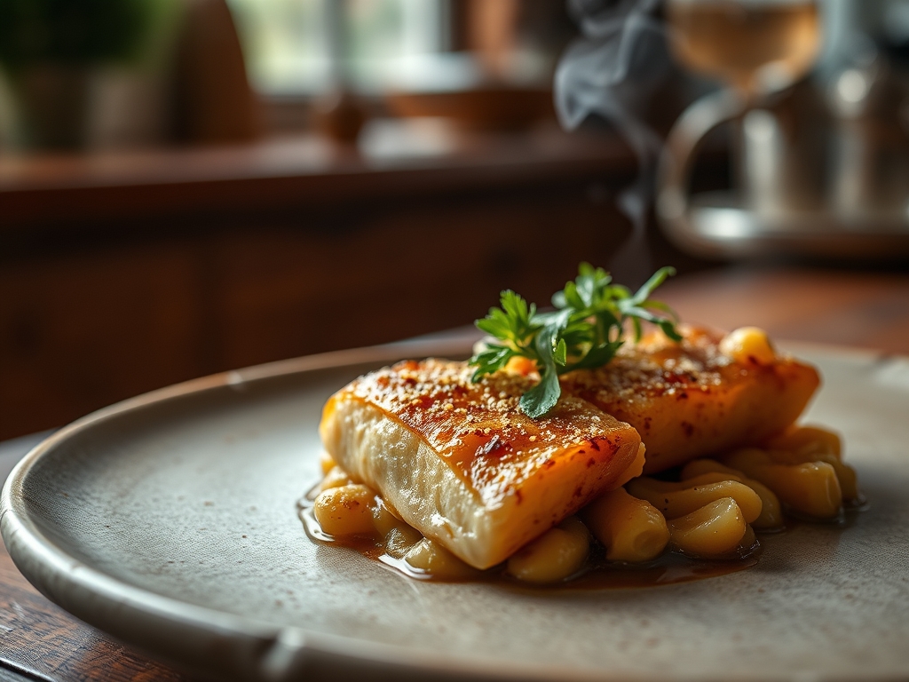 Cordeiro com crosta de ervas