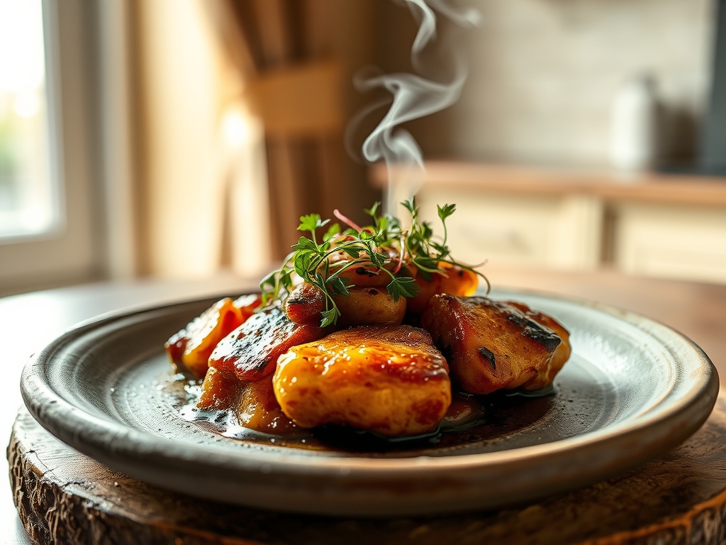 Dourada real na brasa