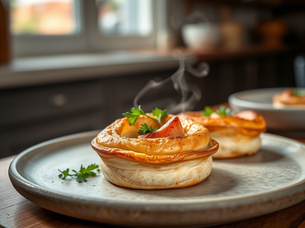 Vol-au-vent de camarão